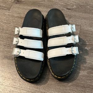 Dr. Marten Blaire Leather Slide Sandal